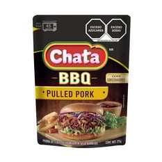 Pierna de cerdo deshebrada en salsa barbecue Chata (215 g / 7.58 oz)