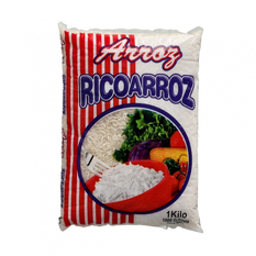 Arroz blanco RICOARROZ (1 kg / 2.2 lb)