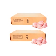 Caja de muslos de pollo Pilgrims (2 x 18.14 kg / 40 lb)