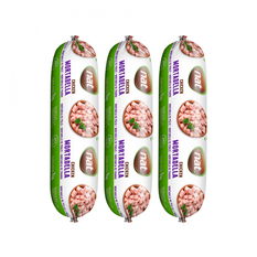 Mortadella de pollo Nat (3 x 1 kg / 2.2 lb)