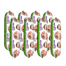Mortadella de pollo Nat (8 x 1 kg / 2.2 lb)