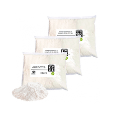 Harina de trigo (3 x 1 kg / 2.2 lb)