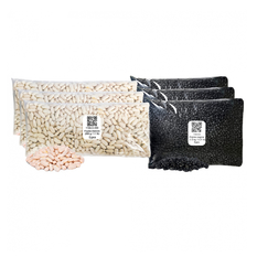 Combo de granos 2: Frijoles blancos + Frijoles negros