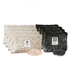 Combo de granos 2: Frijoles blancos + Frijoles negros