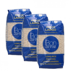 Arroz largo Bonarroz (3 x 1 kg / 2.2 lb)