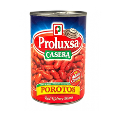 Frijol rojo con adobo casero Proluxsa (425 g / 15 oz)
