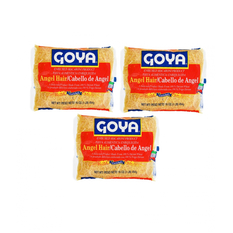 Pasta alimenticia enriquecida Cabello de Angel Goya (3 x 454 g / 1 lb)