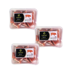 Masas de cerdo (3 x 500 g / 1.10 lb)