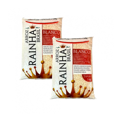 Arroz blanco tipo 1 Rainha (2 X 1 kg / 2.2 lb)
