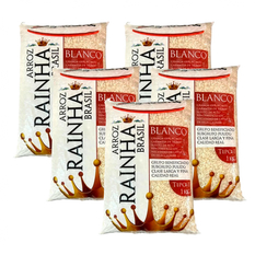Arroz blanco tipo 1 Rainha (5 x 1 kg / 2.2 lb)