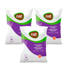 Mollejas de pollo Nat (3 x 1 kg / 2.20 lb)
