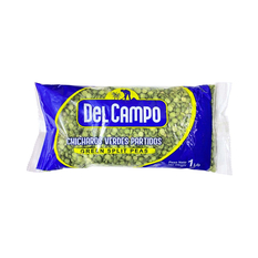 Chicharos verdes partidos Del Campo (454 g / 1 lb)